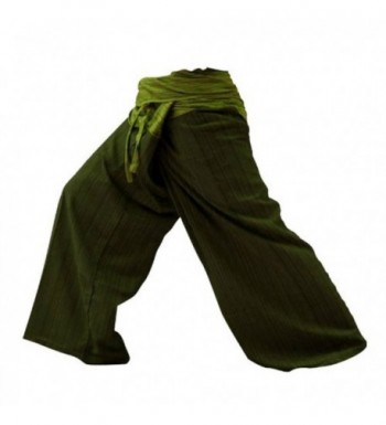 Tone Fisherman Pants Trousers Green