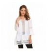 easther Womens Flowy Hollow Loose