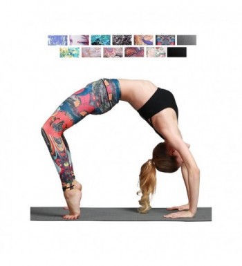 FINEMORE Printed Stretchy Pilates Leggings