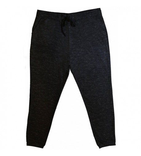 Womens French Terry Joggers Black