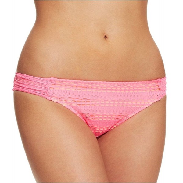 Womens Crochet Side Tab Bikini Bottom