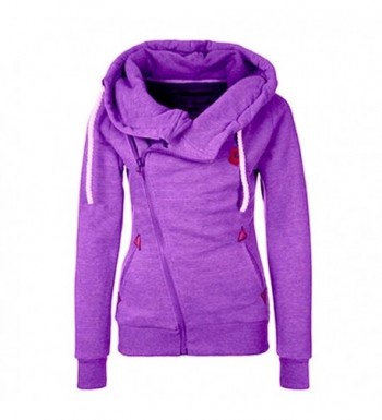 FANTIGO Oblique Sweatshirt Purple XXL