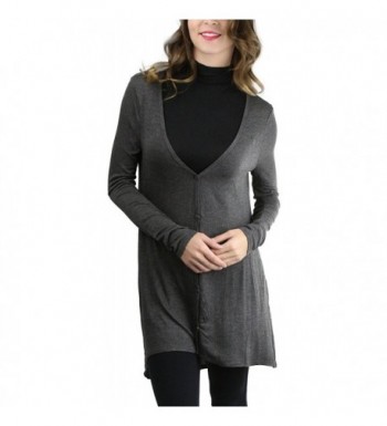 ToBeInStyle Womens Loose Button Cardigan