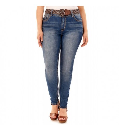 WallFlower Belted Luscious Jeans Kristina