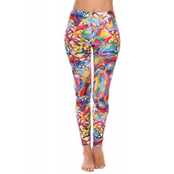 Stretchy Printed Brushed Leggings(S- XXL) - 7 - CE186DZL4GC