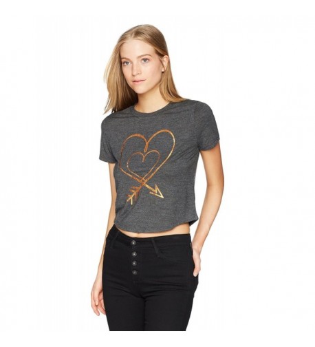 Hayden Rose Graphic T Shirt Charcoal
