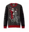 Ugly Christmas Sweater Motorcycle Santa Live
