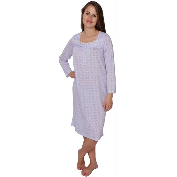 Womens Floral Sleeve Nightgown Available