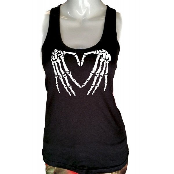 Gs eagle Womens Heart Shaped Skeleton Graphic