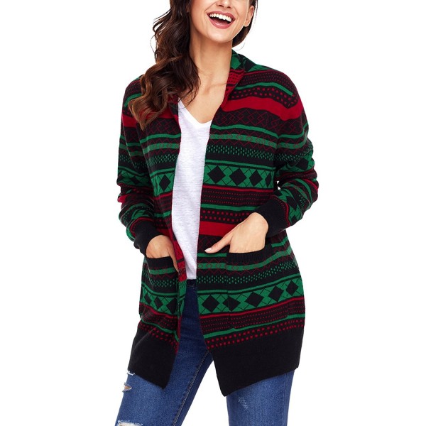 Lovezesent Womens Knitted Cardigan Sweater
