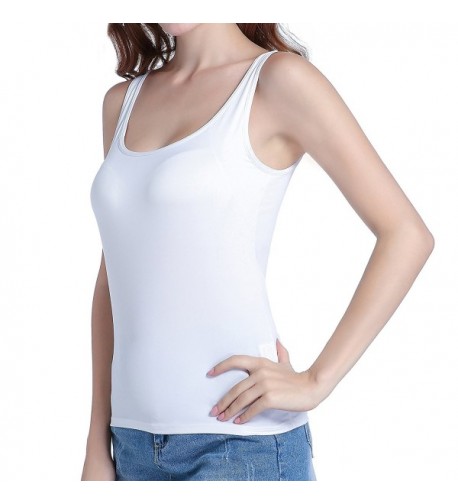 HBY Womens Camisole Built Padded
