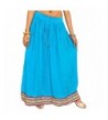 Exotic India Plain Skirt Embellished