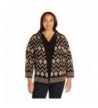 Alfred Dunner Printed Cardigan Sweater