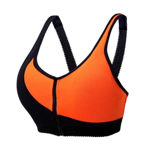 Women's Seamless Fitness Workout High Impact Running Sport Bra with ...