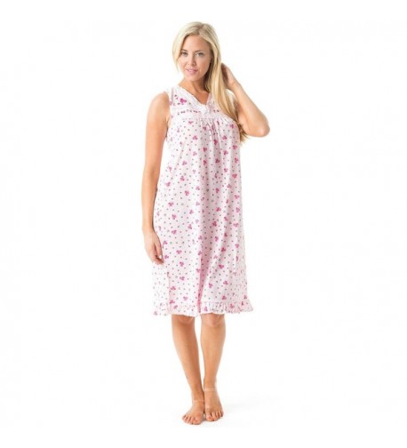 Casual Nights Sleeveless Floral Nightgown