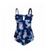 Kxing Waisted Swimsuit Tankini Printed