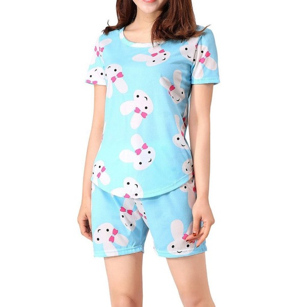 VENTELAN Sleepwear Rabbit Pajama Loungewear