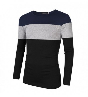 Breathable Cotton Stitch Striped Sleeve