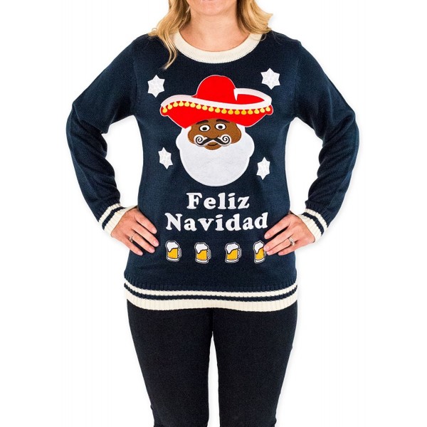Festified Womens Navidad Christmas Sweater