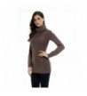 Sofishie Cowl Cable Pullover Sweater