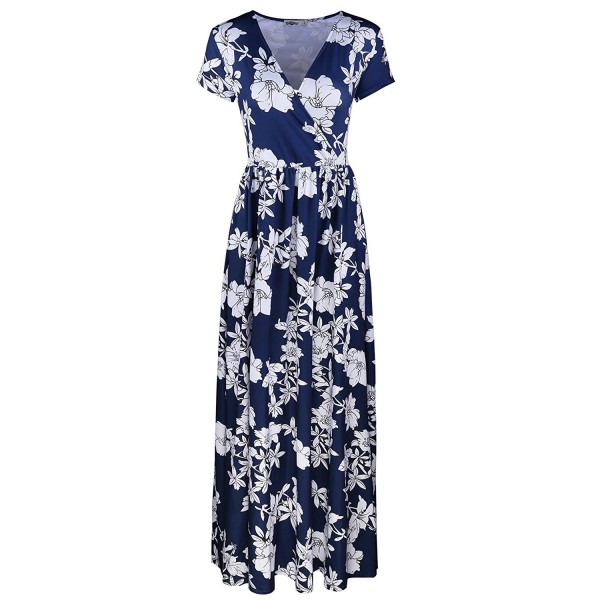 STYLEWORD Womens Summer Neck Floral