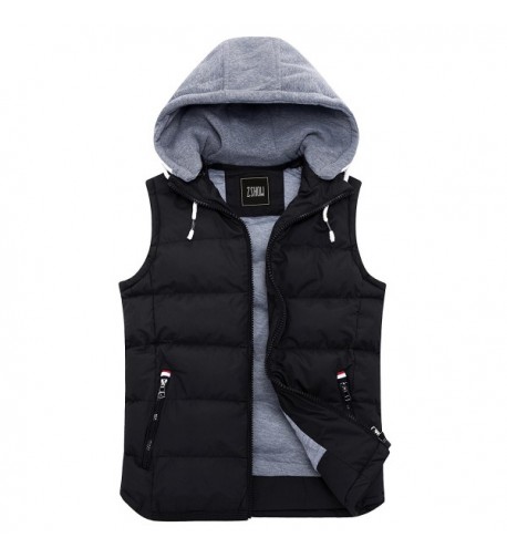 ZSHOW Winter Removable Hooded Cotton Padded