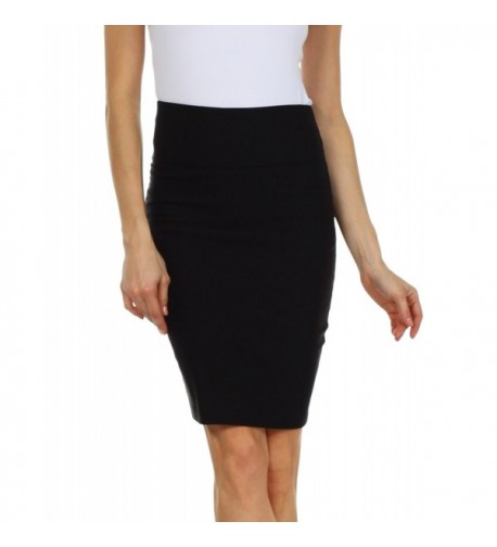 Imagenation Womens Waisted Bodycon Fitted