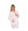 Bath Robes Womens Chenille Embroidered