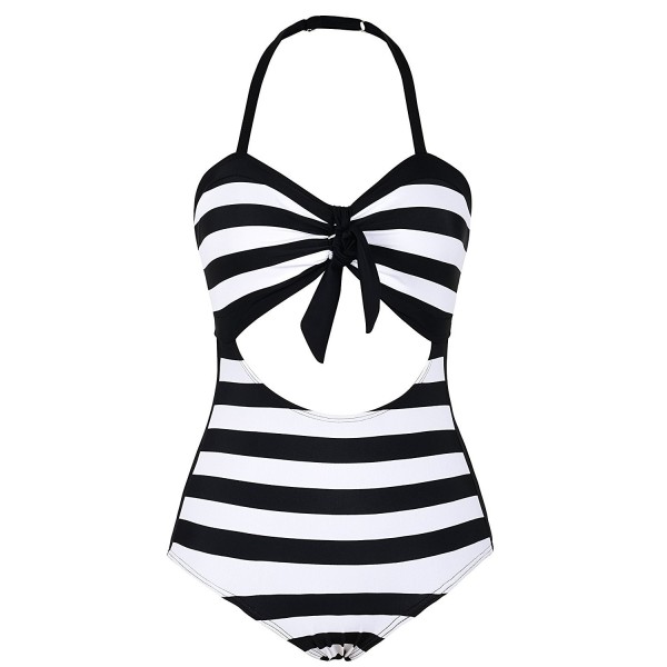 Septangle Swimsuit Backless Monokini 14