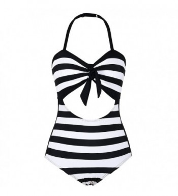 Septangle Swimsuit Backless Monokini 14