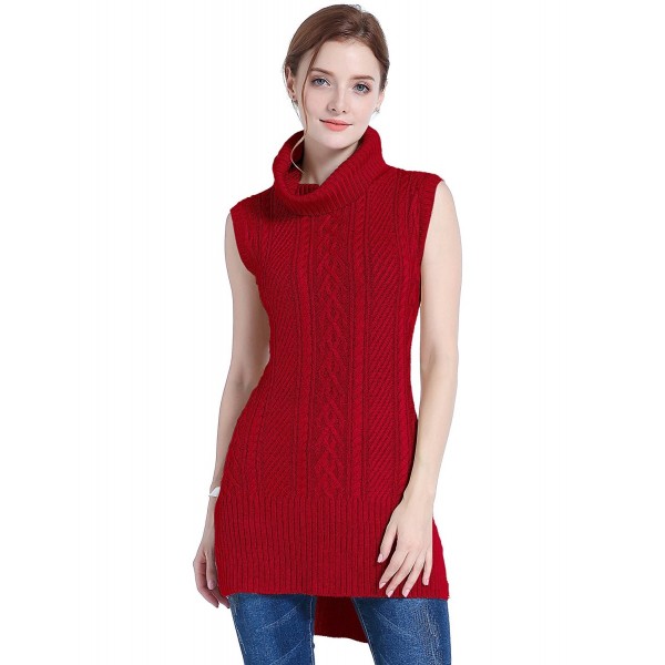 V28 Stretchable Sleeveless Pullover Sweater