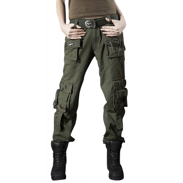 Gihuo Womens Outdoor Military Pockets