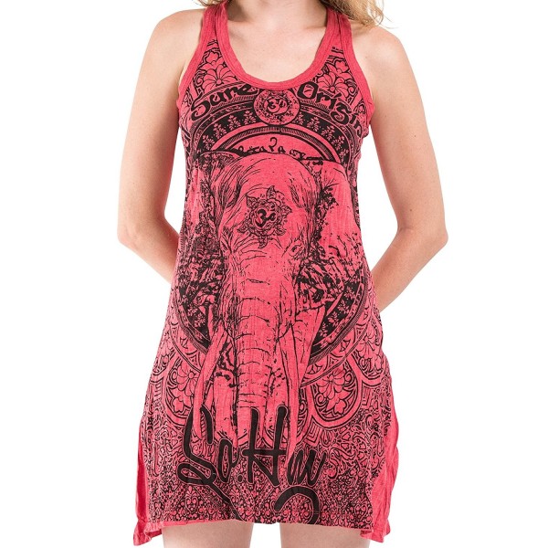 Sure Design Womens Elephant Crinkled