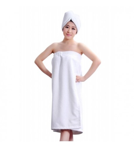 Womens Cotton Cover up Bathrobe Drying