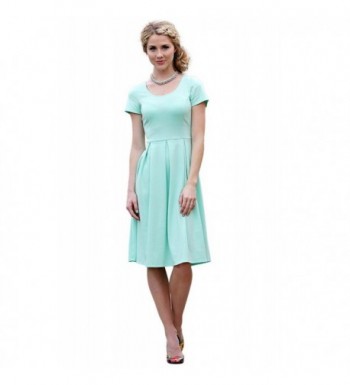 Ivy Modest Dress Mint XL