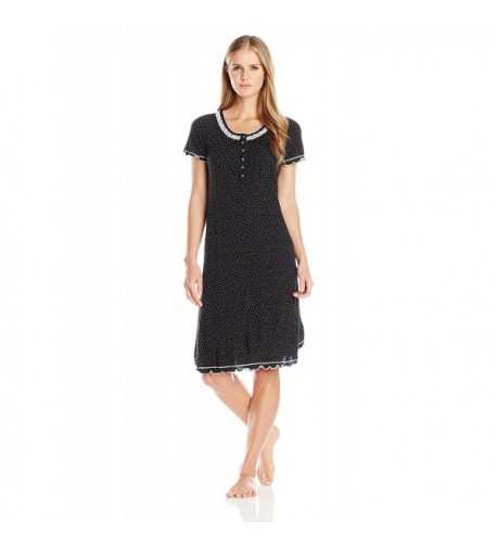 Aria Womens Sleeve Nightgown Spandex