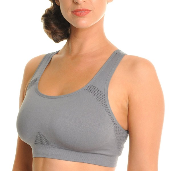 Angelina 3 Pair Pack Seemless Double Racerback