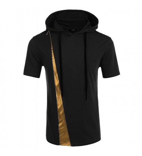 COOFANDY Hipster Pullover Hooded T Shirts