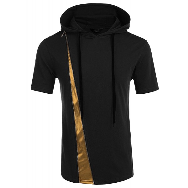 COOFANDY Hipster Pullover Hooded T Shirts