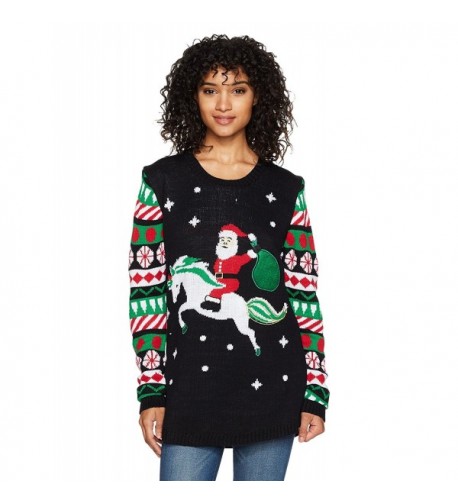 Derek Heart Christmas Unicorn Sweater