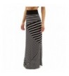 PattyBoutik Striped Geometric Length Skirt
