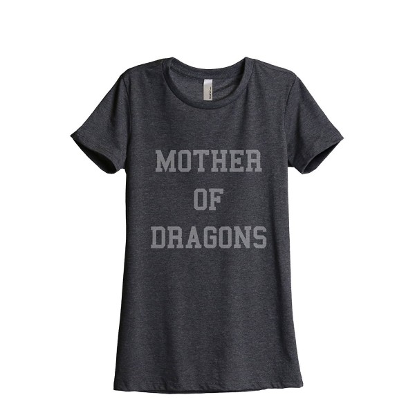 Thread Tank Dragons Relaxed Charcoal