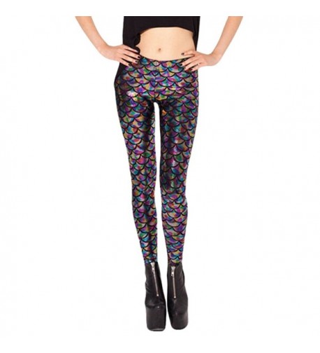 Pink Queen Leggings Stretchy Multicolored