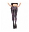 Pink Queen Leggings Stretchy Multicolored
