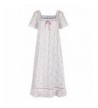 100 Cotton Short Sleeve Nightgown