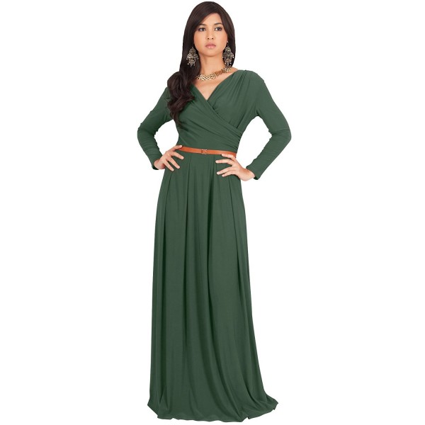 semi formal maxi dress with sleeves