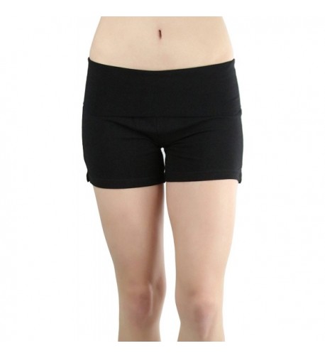 ToBeInStyle Womens Fitting Solid Shorts