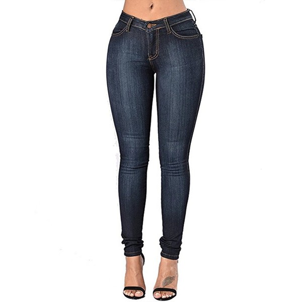Skinny Jeans For Women Distressed Stretch Curvy Butt Lifting Denim ...