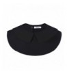 Anzermix Detachable Dickey Pointed Collar Black