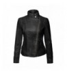 BodiLove Womens Leather Classic Jacket